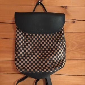 Able Basketweave Backpack: used once